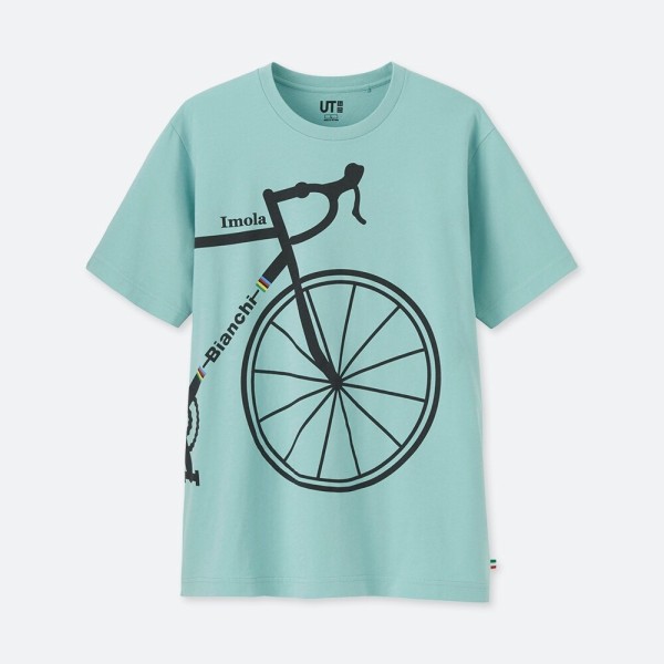 ユニクロと自転車企業のコラボtシャツ Bianchi が発売 柏の葉サイクルライフ