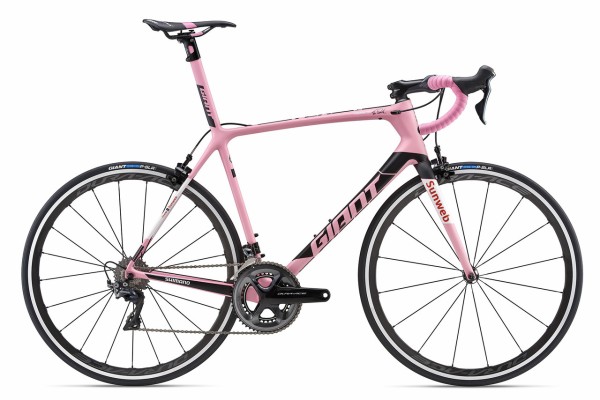 GIANTがマリア・ローザカラーのロードバイク「￼TCR ADVANCED SL