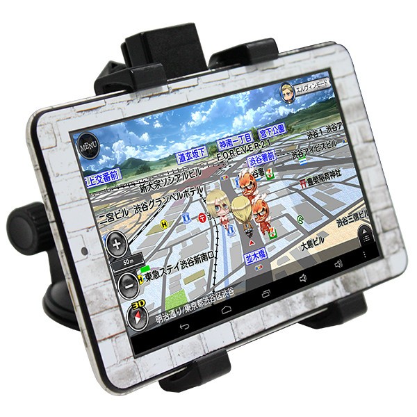 アニまるが 進撃の巨人 タブレットナビ を発売 柏の葉サイクルライフ ロードバイク 柏レイソル アニメ デジギア情報