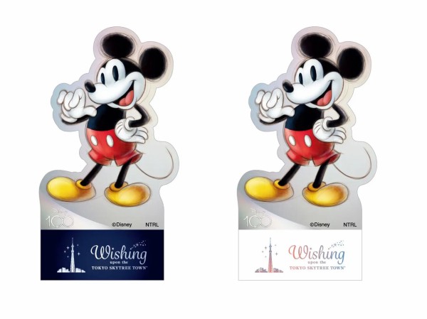 東武鉄道がディズニー100周年を記念した「Tobu Wishing エリア限定 