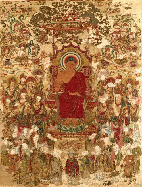 糸のみほとけ－国宝綴織當麻曼荼羅と繡仏－」奈良国立博物館 : 美術散歩