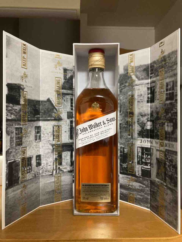 古酒　ジョニーウォーカー　セレブラトリーブレンドとバーボンカスク1000ml 古酒 ジョニーウォーカー セレブラトリーブレンドとバーボン
