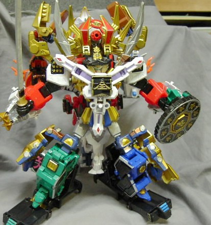 ミニプラ サムライハオー 組み立て済み ミニプラ シンケンジャーロボシリーズ サムライハオー セット