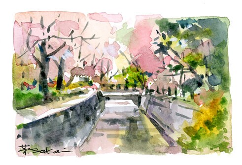 日本画水彩画⑭ 三宅克己 日本の水彩画14/三輪英夫