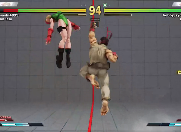 七色の対空でキャミィを寄せ付けないリュウ使いの動画が話題に ぼびぃ 格ゲーブログ 仮