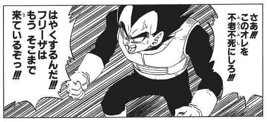 ベジータ 俺を不老不死にしろー 悟飯 そうするしかないです フリーザはもうすぐそこまで これ ドラゴン速報