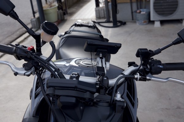 MT-09 ポータブルナビ ゴリラ CN-G520Dを取付けたけど : kamarin.net