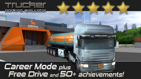 新作iosゲー Trucker Parking Simulator 3d大型トラック駐車シュミレーター スマホ ガメ Game