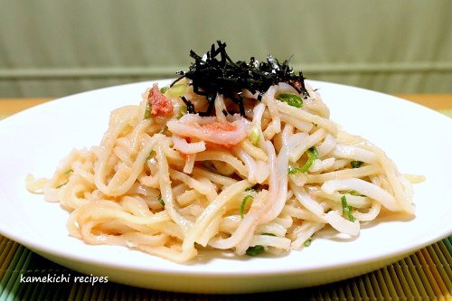 いか素麺で 辛子明太うどん テレビ出演のお知らせ コメントのお返事です Sake To Ryouri Powered By ライブドアブログ