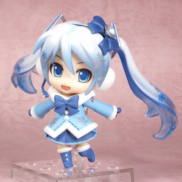雪ミク 初音ミク ふわふわコート ねんどろいど フィギュア ねんどろいど 雪ミク ふわふわコートVer.