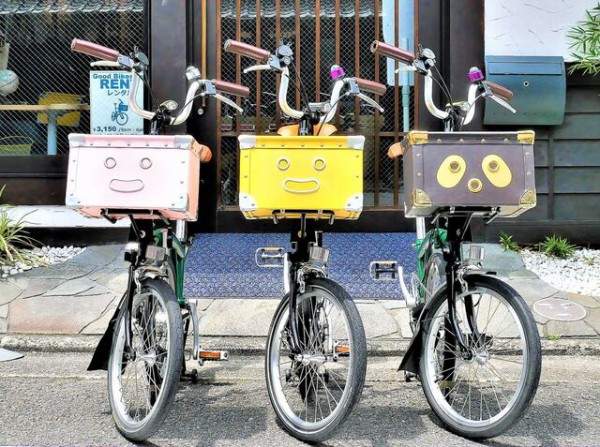 PASSIONE京都だけにしかないブロンプトンというレンタサイクルで 