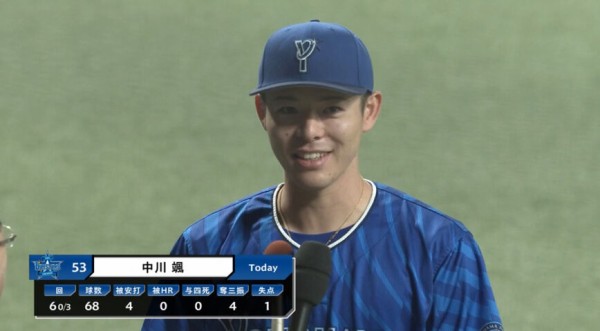 試合結果】DeNA2－1中日 中川颯緊急降板もプロ初勝利、牧先制打