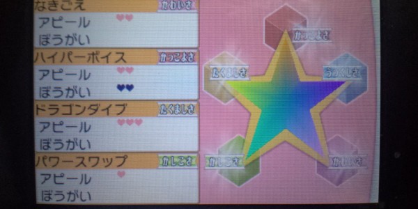 チルタリスでコンテスト完全制覇目指す３ ポロック編 かみのその日暮らし