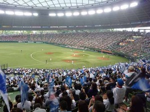 球場のワイ なんj民っぽいのがいないンゴwww あしたへホームラン