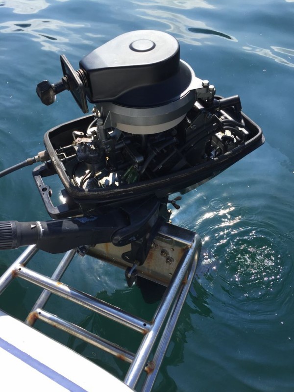 最終価格・2馬力船外機・試運転のみの新品・直接引取りのみ・値引き