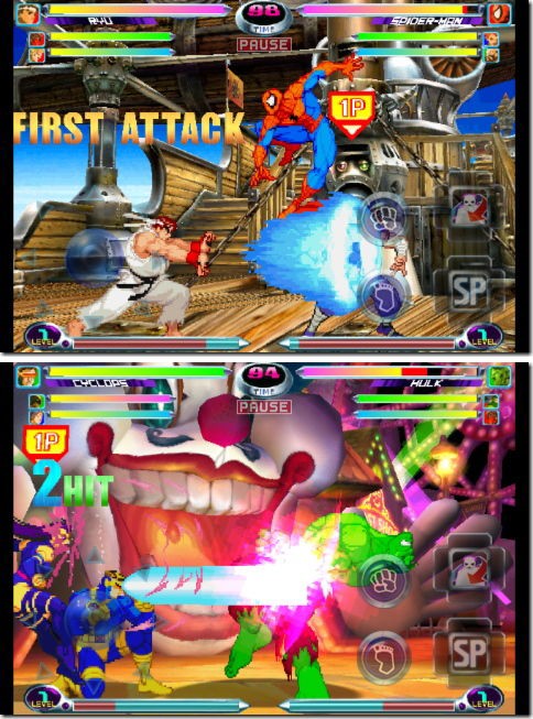 マーヴル VS. カプコン 2 : iPhone AC 番外レポート