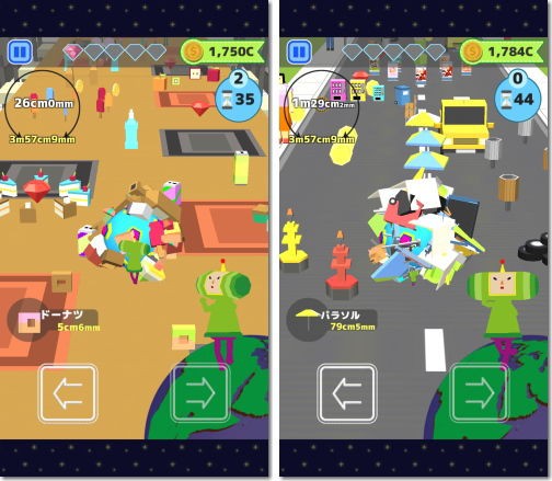 惑星を作ろう みんなの塊魂 塊魂の 3d ランゲーム Iphone Ac 番外レポート