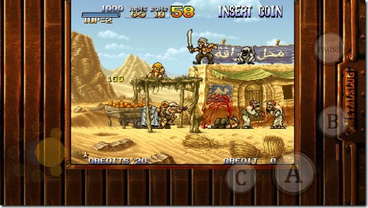 METAL SLUG 2 / METAL SLUG X : iPhone AC 番外レポート