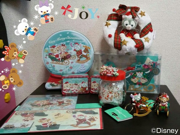 16ダッフィー シェリーメイ ジェラトーニxmasグッズ ディズニーとハンドメイドでハピネスを