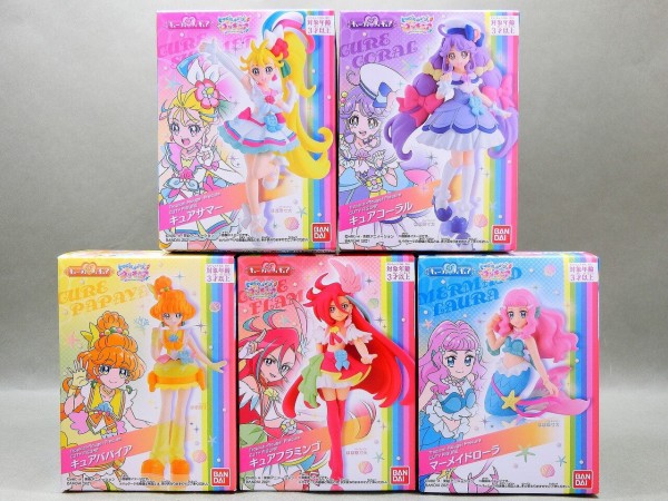 バンダイ トロピカル ジュ プリキュア キューティーフィギュア レビュー 冷やし牛乳やってます