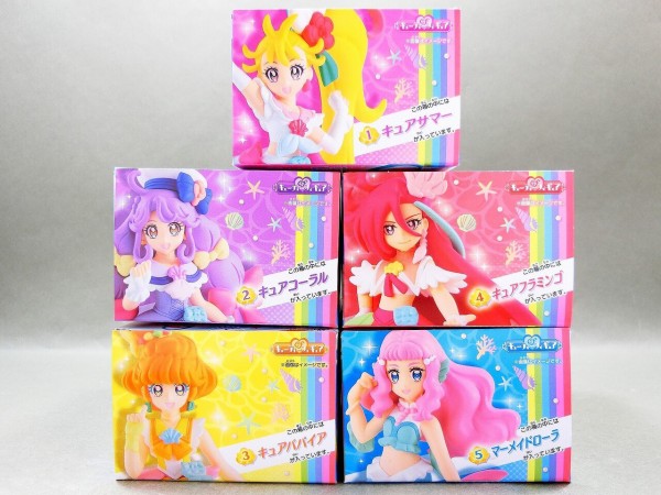 バンダイ トロピカル ジュ プリキュア キューティーフィギュア レビュー 冷やし牛乳やってます