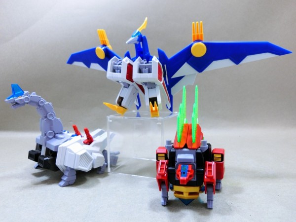 HG ゴウザウラー　3体セット HG 1/300 ゴウザウラー｜バンダイ ホビーサイト