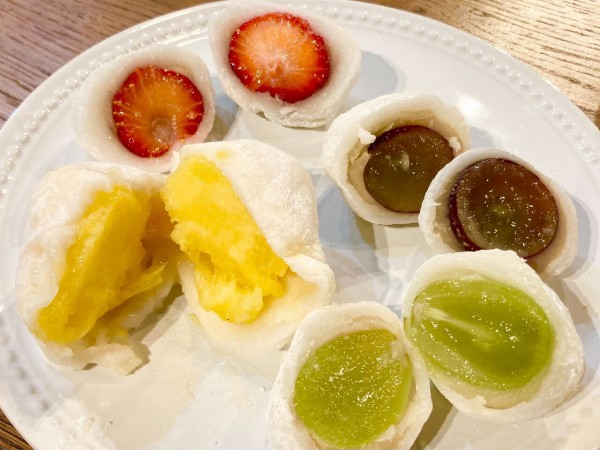 盛岡駅ビル フェザン 本館地下1階にオープンした コジマのフルーツ大福 で フルーツ大福 いろいろ買ってみた もりおか通信 岩手県盛岡市の地域情報サイト