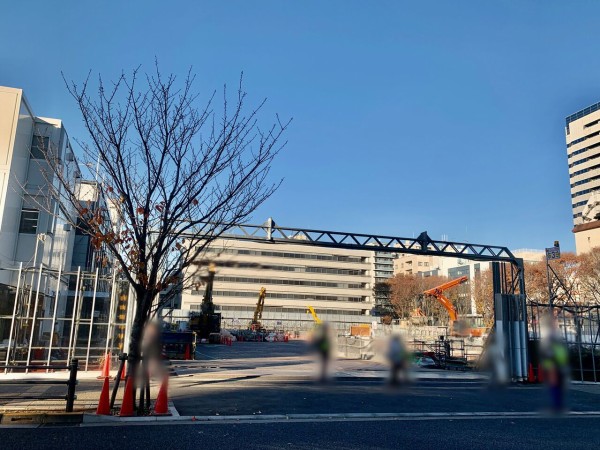 絶賛建設中!『中野区役所』が『新庁舎』に移転予定。移転先工事 絶賛建設中!『中野区役所』が『新庁舎』に移転予定。移転先工事