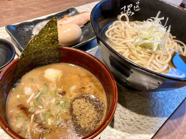 福久町にオープンした 自家製麺つけ麺桜 福久店 で 特製濃厚つけめん 味玉辛味噌つけめん こだわり棒餃子 食べてみた 金沢デイズ 石川県 金沢市の地域情報サイト