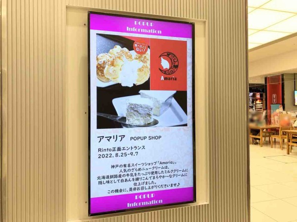 期間限定出店 金沢百番街 Rinto に神戸のスイーツショップ Amaria アマリア とヴィーガンフルーツサンド専門店 Fruits And Season がオープンしてる 9月7日まで 金沢デイズ 石川県金沢市の地域情報サイト