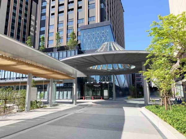 金沢駅西広場 に 歩行者専用道路 が完成 円すい形状の大屋根 キャノピー 屋根付通路 シェルター 設置 見に行ってみた 金沢デイズ 石川県金沢市の地域情報サイト