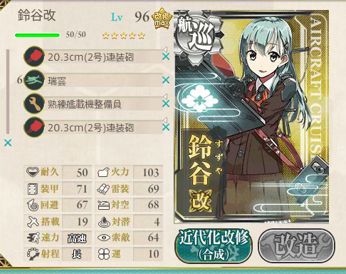 艦これ装備解説 指南 重巡 航巡編 艦これ指南所