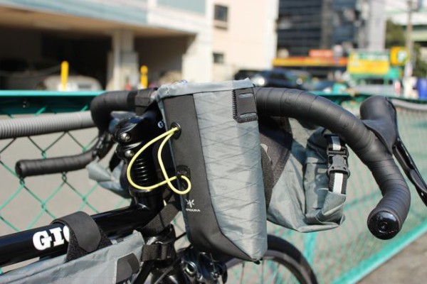 アピデュラ　ハンドルバーバック レビュー】Apidura：バックカントリー ハンドルバーバッグ（11L