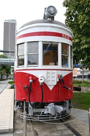 岐阜駅前・路面電車の保存車両 : にわかの日々〜廃線跡巡り〜