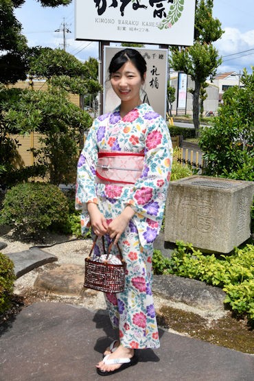 マイサイズゆかたでデートin宵の明治村 狛犬コマの徒然ブログ