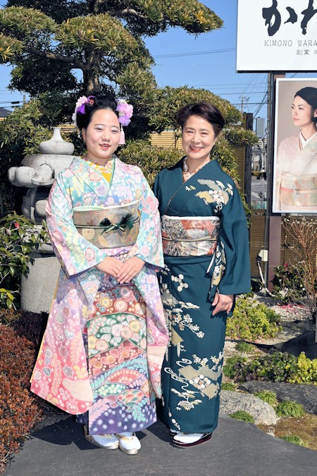 髪を伸ばした記念に 日本髪で振袖姿 狛犬コマの徒然ブログ