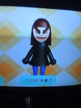 Mii Of マリオ 蟹と丸八郎の Wii