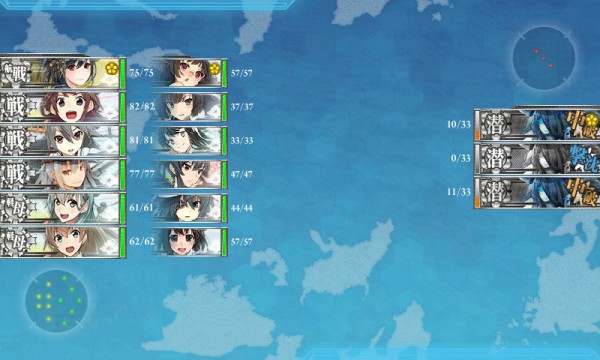 艦これ 2月19日 18年冬イベント E 4 丙 丁 大東 Jervis掘り完了 艦これ日記 白羊の記録紙