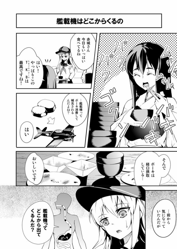 艦これ 空母はボーキサイト食べるけど艦載機はどこからくるの 駆逐艦 ｈさん 艦これチャネル 艦隊これ攻略情報まとめ