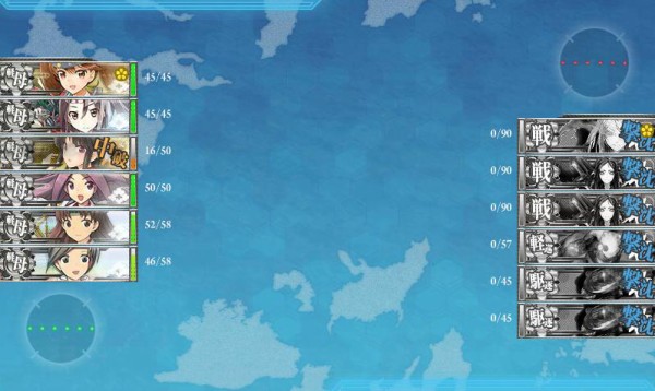 艦これ 冗談ではじめた2 5軽空母6だけど普通にアリな気がしてきた 艦これチャネル 艦隊これ攻略情報まとめ