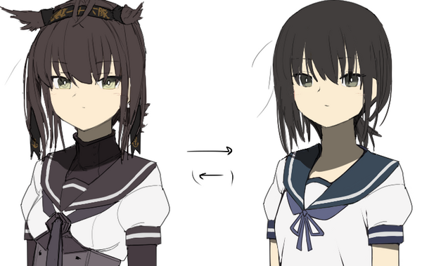 艦これ 吹雪ちょっとこれ着て髪型変えてくれるか 青葉通信 艦隊これくしょんまとめ