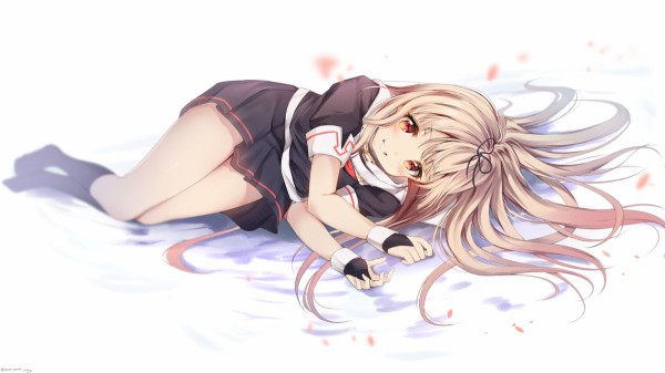 艦これ 4kにも使える壁紙用の夕立ちゃん描きました 他 青葉通信 艦隊これくしょんまとめ