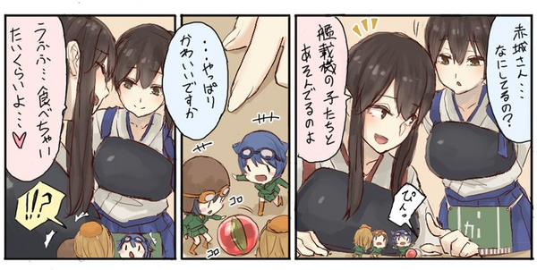 艦これ 艦載機が食べちゃいたいくらいかわいい赤城さん 他 青葉通信 艦隊これくしょんまとめ