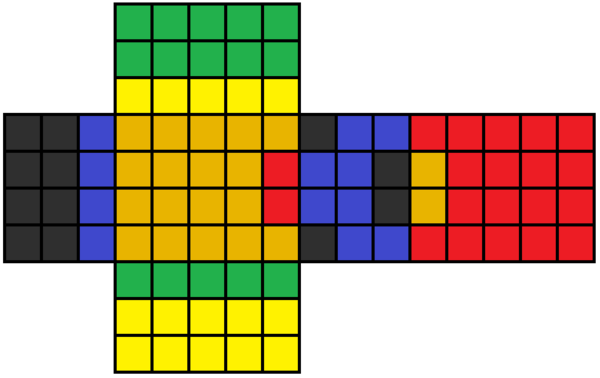 3x4x5のパリティ操作 ちゃんと解説 ルービックキューブ Karabendayo