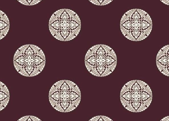 八つ藤の丸 Karakusaya 着物 和雑貨品の模様の探究