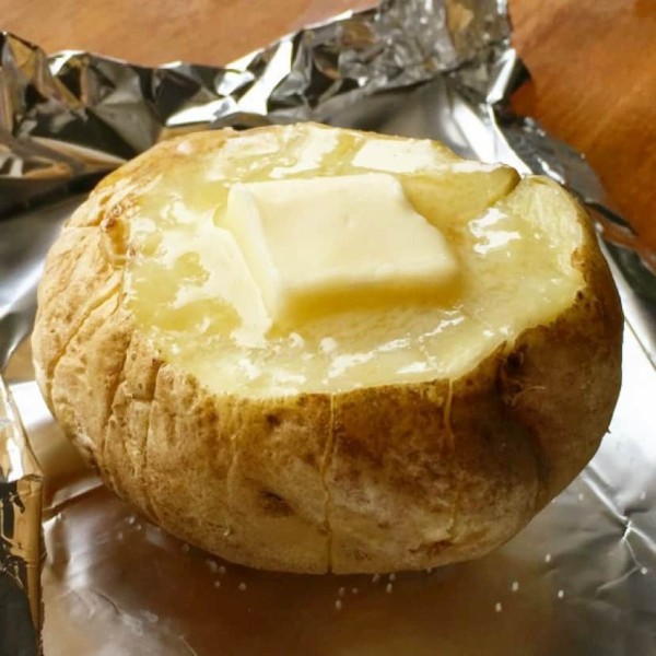 バター乗せベイクドポテト food replica baked potato with melting
