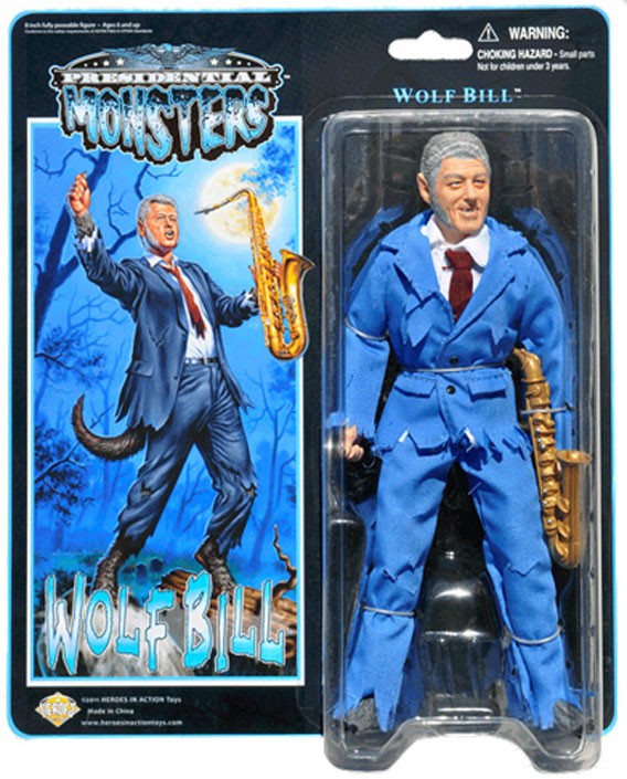 アメリカの歴代大統領がモンスターフィギュアとなってNOW ON SALE