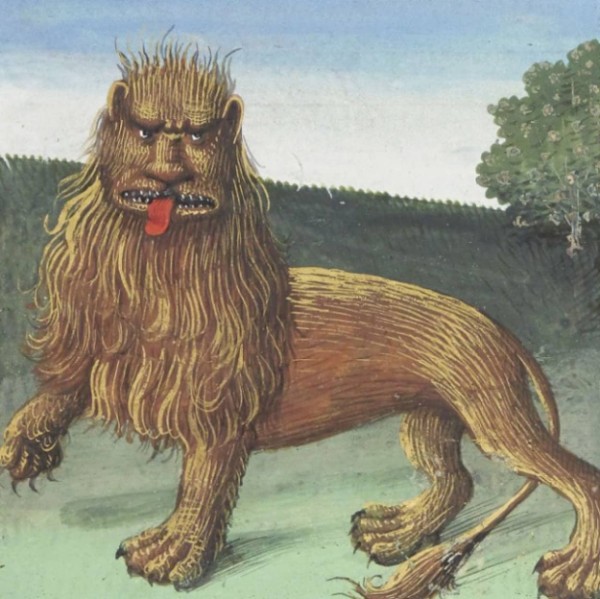 中世の芸術家が伝聞と想像で描いたライオンの絵 : カラパイア