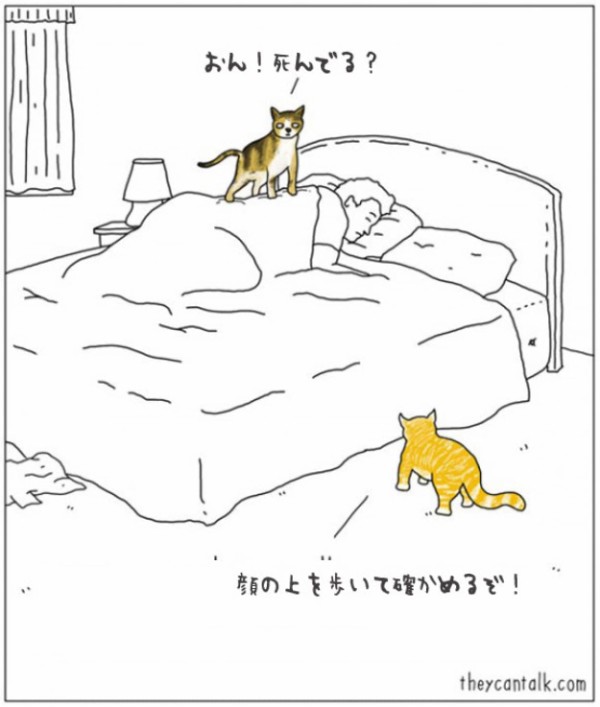 もしも動物が人間の言葉を話せたら ほのぼのシュールな動物漫画 カラパイア