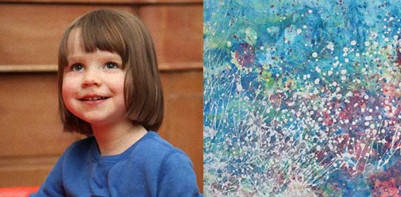 自閉症の3歳少女の描く絵に世界が絶賛 （追記：5歳になった今